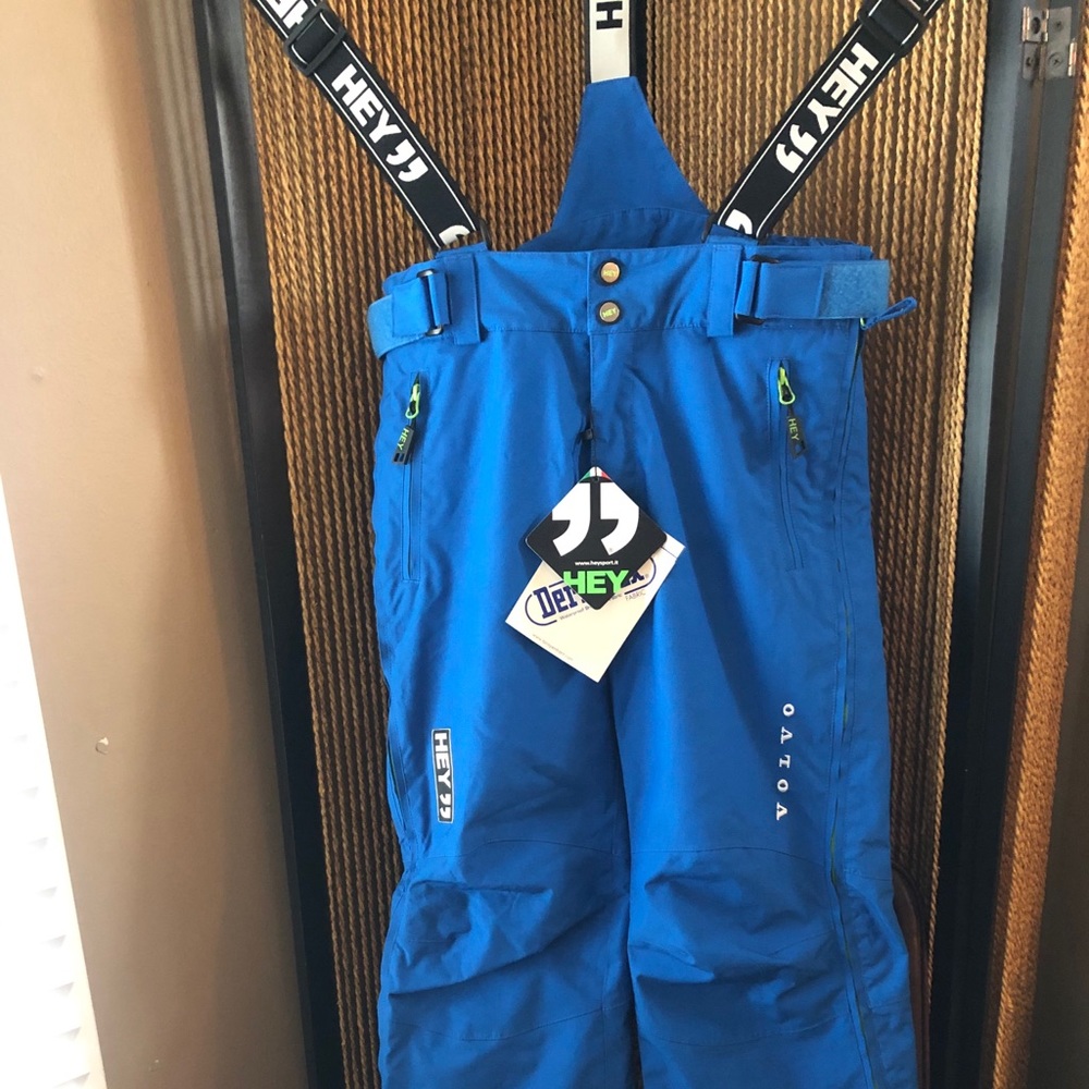 Italian HEY” Sport Snow Bibs Volvo